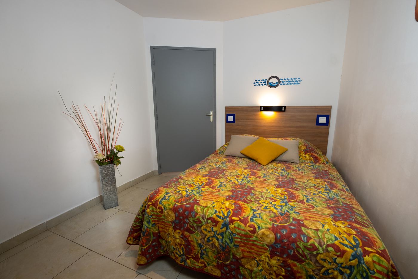 Appartement T2 accessible (PMR), 50 m² — la chambre